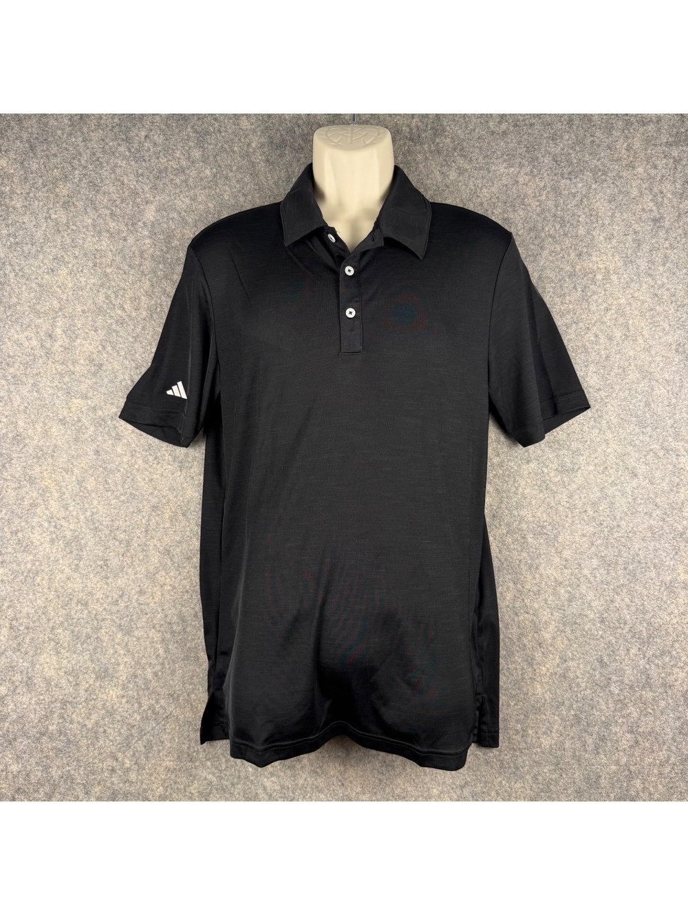 Adidas Performance Golf Polo Shirt Black Men Size XL Casual Tennis 411